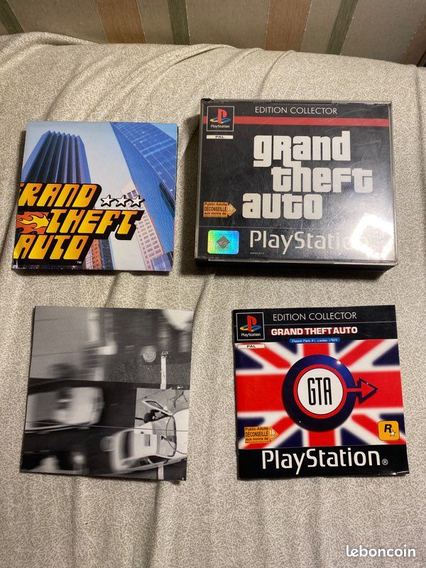 Grand Theft Auto GTA PlayStation PS1 - Jeux vidéo
