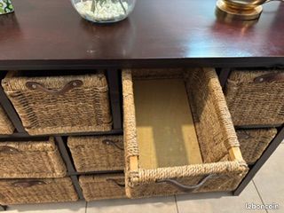 Commode bois et corde (image 3)