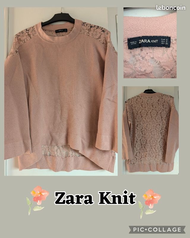 Pull ZARA rose (image 1)