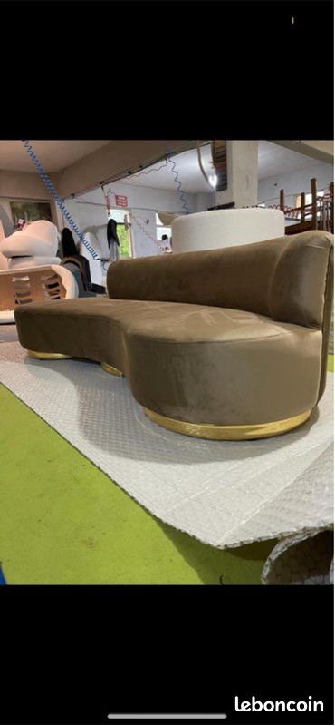 Banquette marron neuf (image 1)