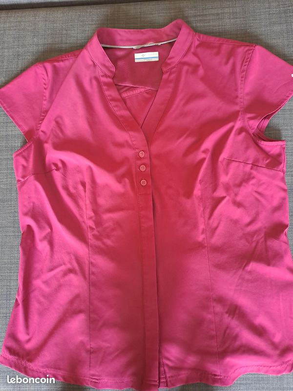 Columbia Columbia PFG Bahama II Chemise à manches longues respirante avec protection UV pour femme, BLANC, T-Grand