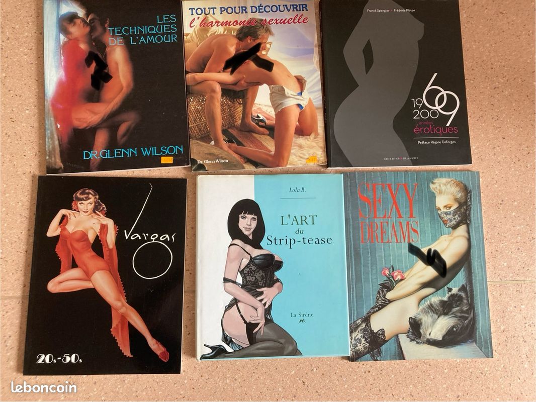 Lot Livres erotique strip tease - Livres