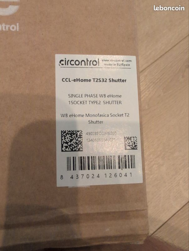 Wallbox borne de recharge Circontrol eHome Neuve (image 3)