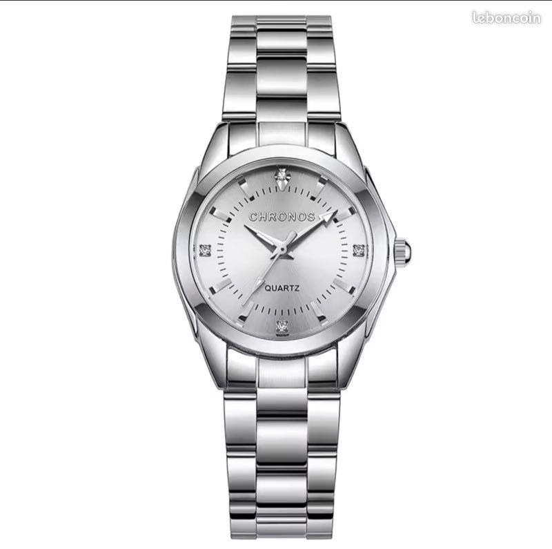Montre acier pour femme (prix dégressif par lots) (image 1)