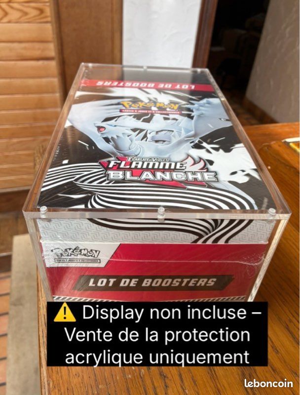 Protection acrylique pour display bundle Pokémon (image 1)