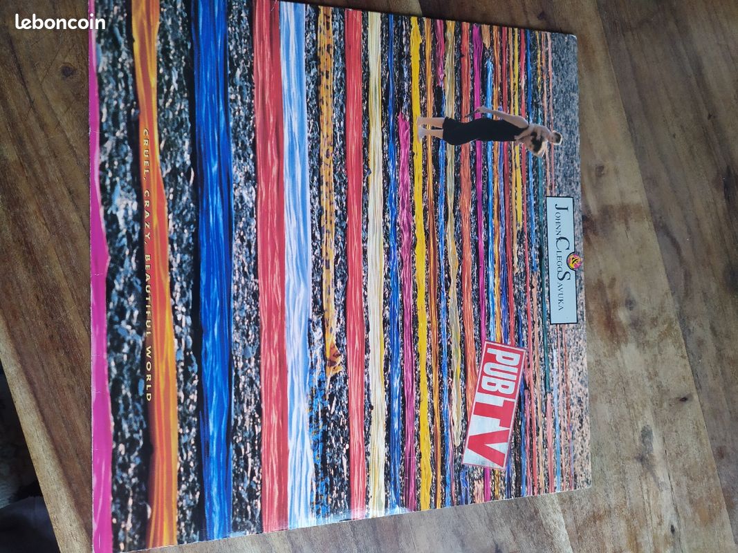 Vinyle Johnny Clegg "cruel, crazy beautiful world" (image 1)