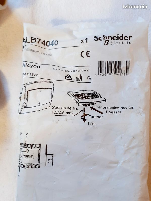 Multiprise et boîtier Legrand et Schneider (image 8)