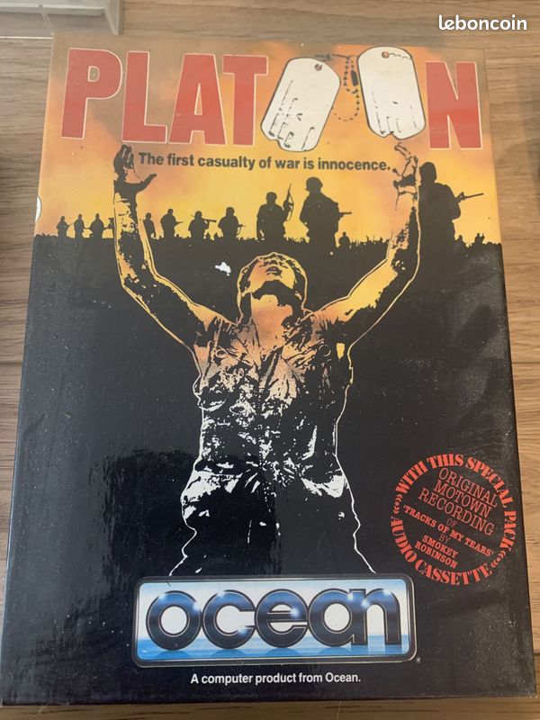 Platoon - OCEAN - Amstrad CPC (image 1)