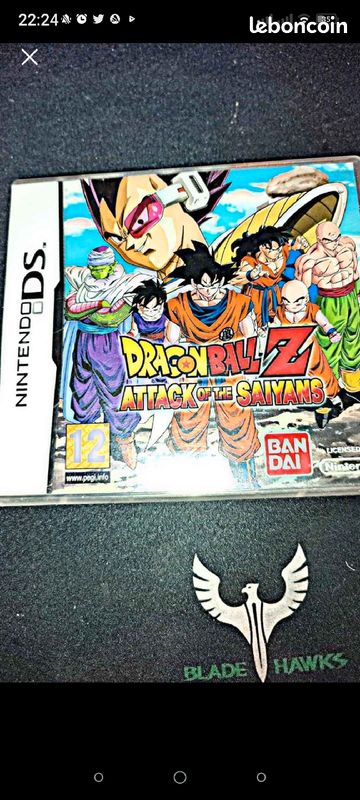 Dragon ball Z Attack of the Saiyans Nintendo ds (image 1)