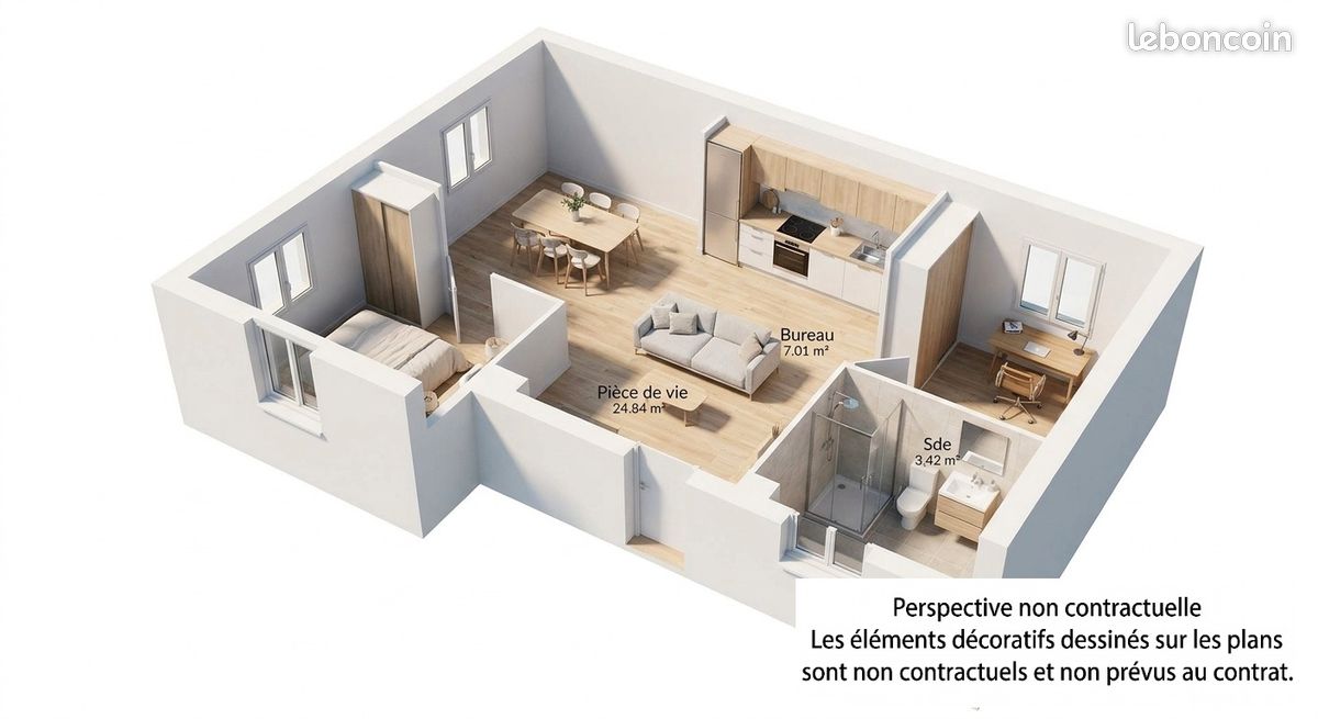 Maison 2 pièces 44 m² · à Brandivy · 44 m² · 206 582 €