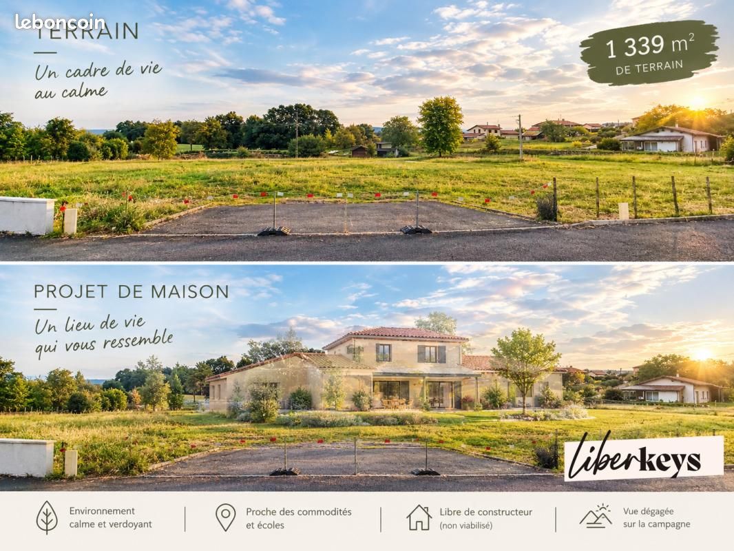 Terrain Chanoz Chatenay · à Chanoz-Châtenay · 135 000 €