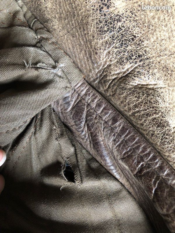 Veste en cuir vintage (image 5)