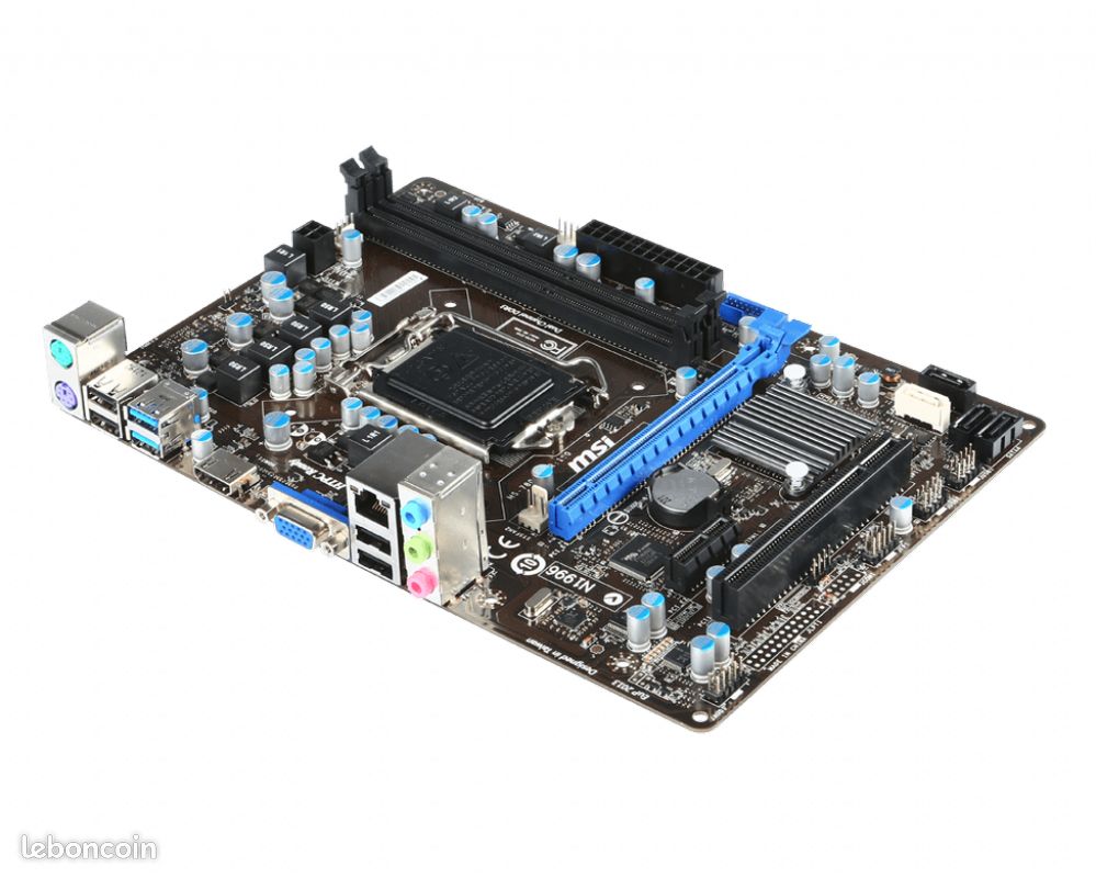 Carte mère MSI B75MA microATX socket 1155 (image 1)