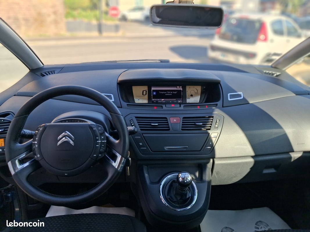 CITROEN C4 PICASSO HDi 110 FAP Airdream Airplay, monospace compact, bleu, 6 cv, 5 portes, (image 9)