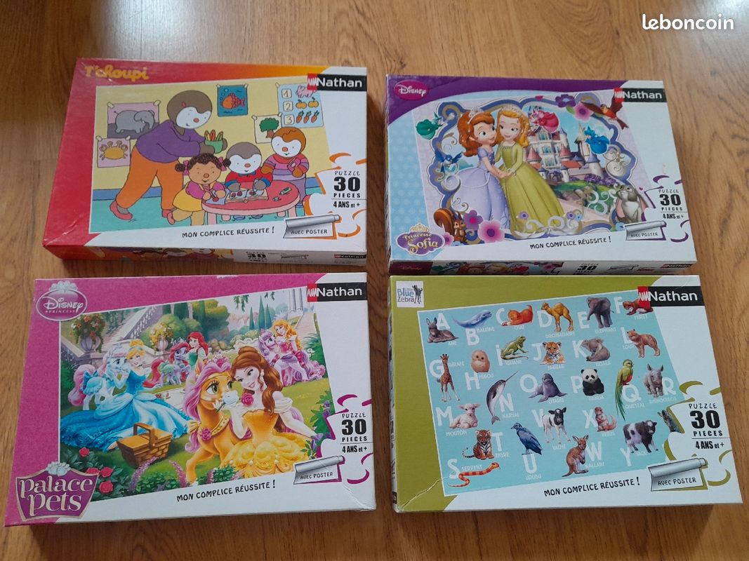 Puzzles 30 pièces 4 ans et + (image 1)