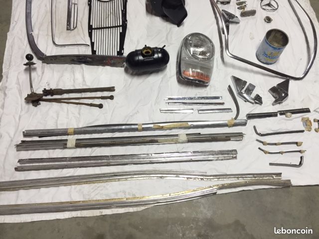 Articulation à Rotule De Gaz (Boom) Pour Mercedes W113 Pagode - Avec Clip De Sécurité - Réf. VM1051 - Neuf