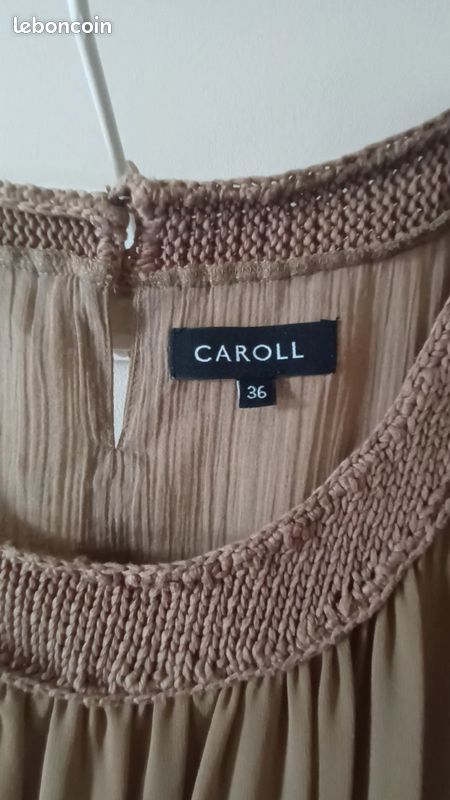 Robe Caroll kaki (image 2)