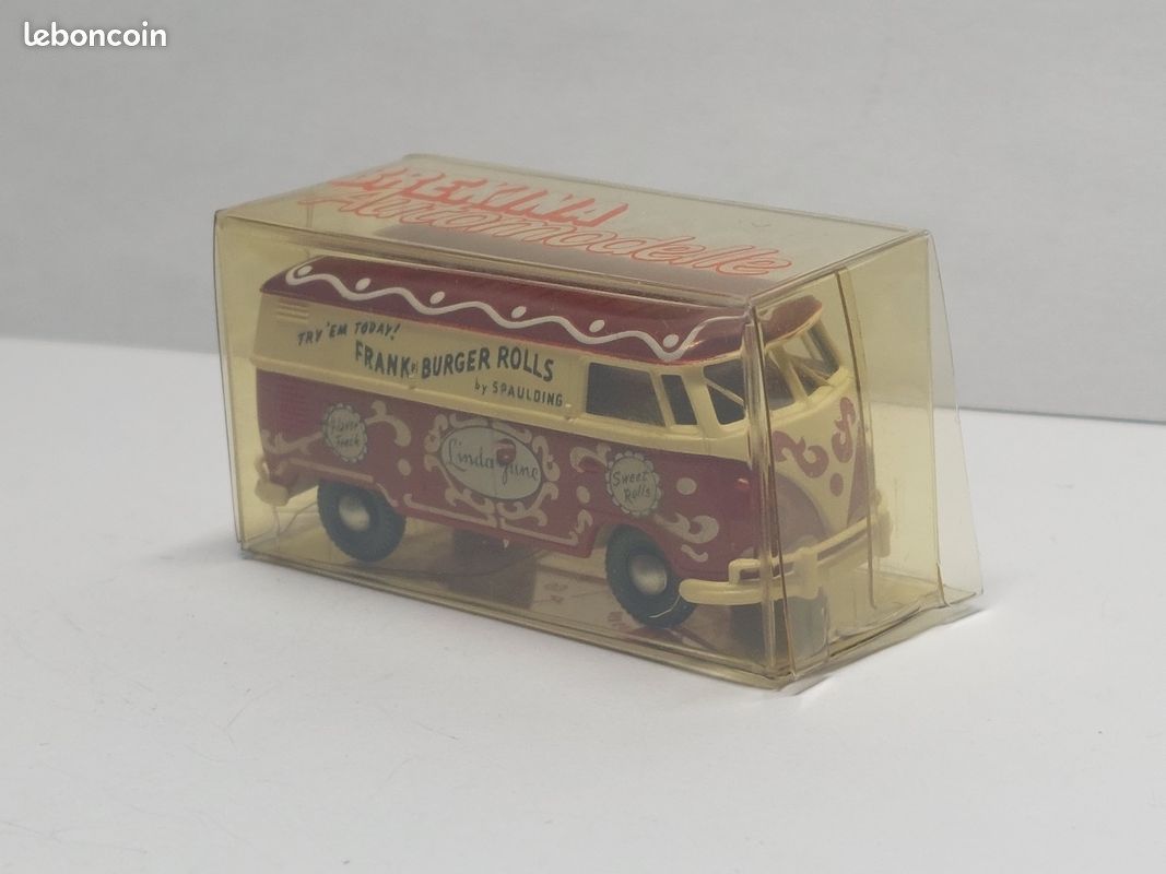 Ho 1/87 brekina volkswagen t1 combi samba bicolore neuf en boite - Collection