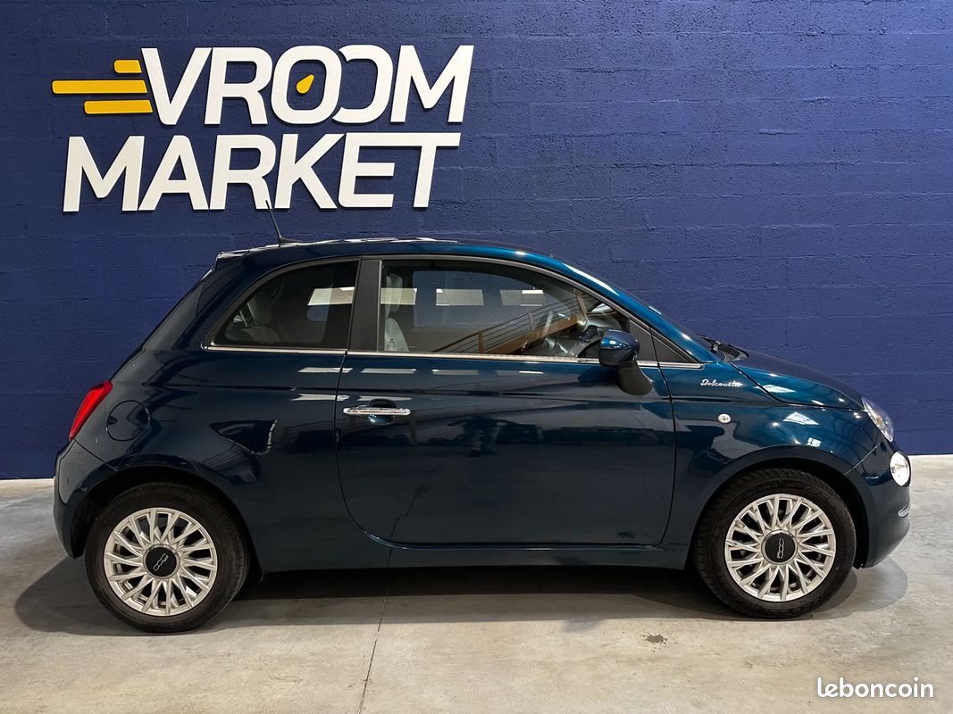 FIAT 500 1.0 Hybrid 70ch Dolcevita - 2022 - Toit Panoramique - Suivi complet - Carplay (image 2)