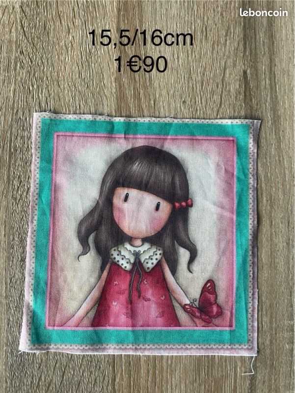 Coton gorjus petite fille 15,5/16cm (image 1)