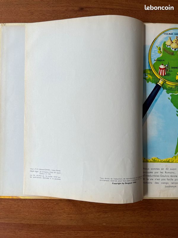 Asterix ET LES NORMANDS, première édition de 1966 (image 5)