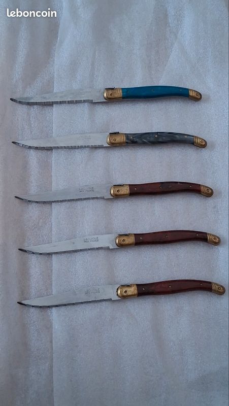 5 couteaux Laguiole Inox France (image 1)