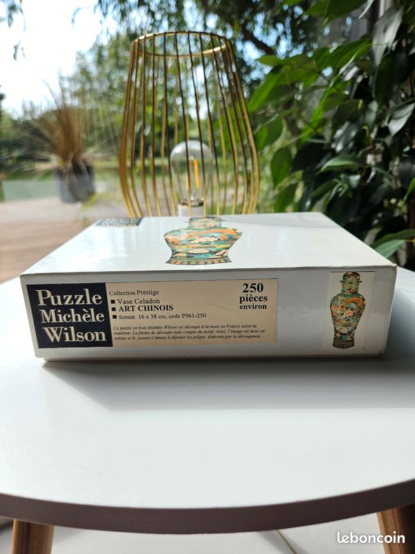 Puzzle Michèle Wilson - 250 pièces - Vase Céladon ART CHINOIS (image 3)