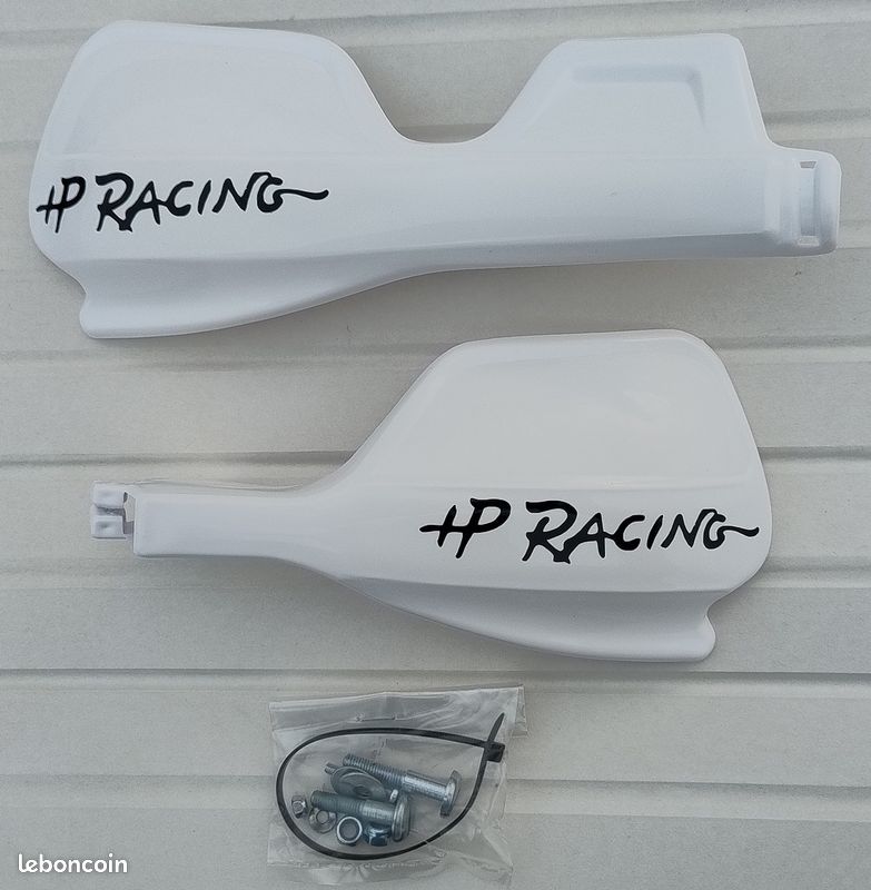 RACETECH Protèges-mains RACETECH HP2 blanc