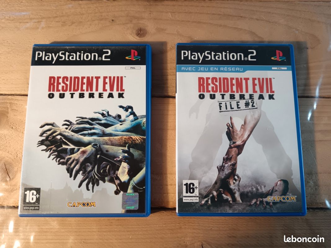 RESIDENT EVIL OUTBREAK file 2 ps2 PlayStation 2 Retrogames Capcom PAL Italiano EUR 40,00 - ES
