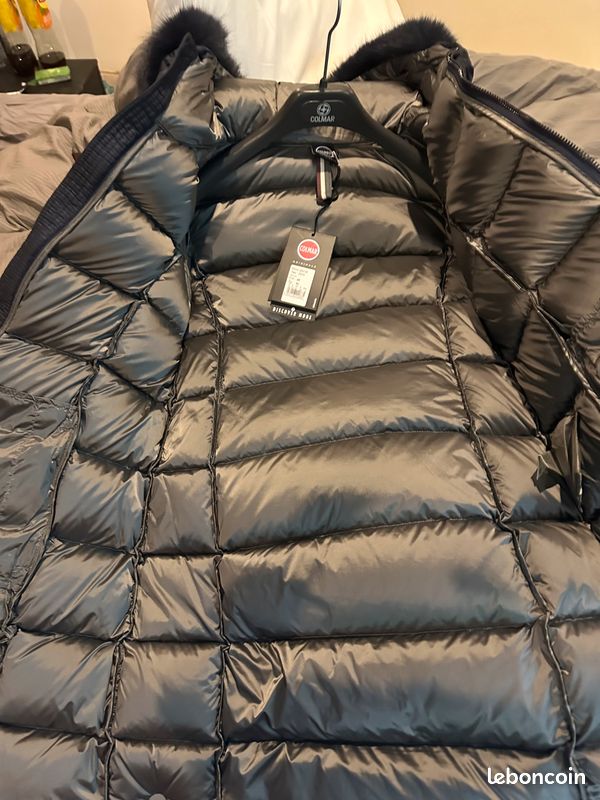 Doudoune Colmar femme neuve 38 bleu (image 10)