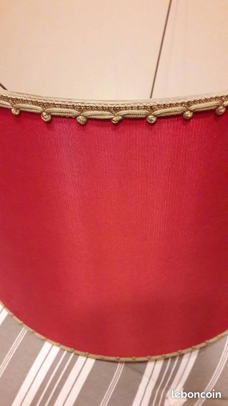 Abat jour tissus lampadaire comme neuf (image 2)