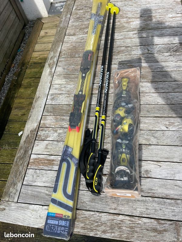 crossmax salomon skis 9P 170cm Snow Kids it makes life simpler on the slopes no matter the snow conditions. School Salomon Crossmax 1p Skis