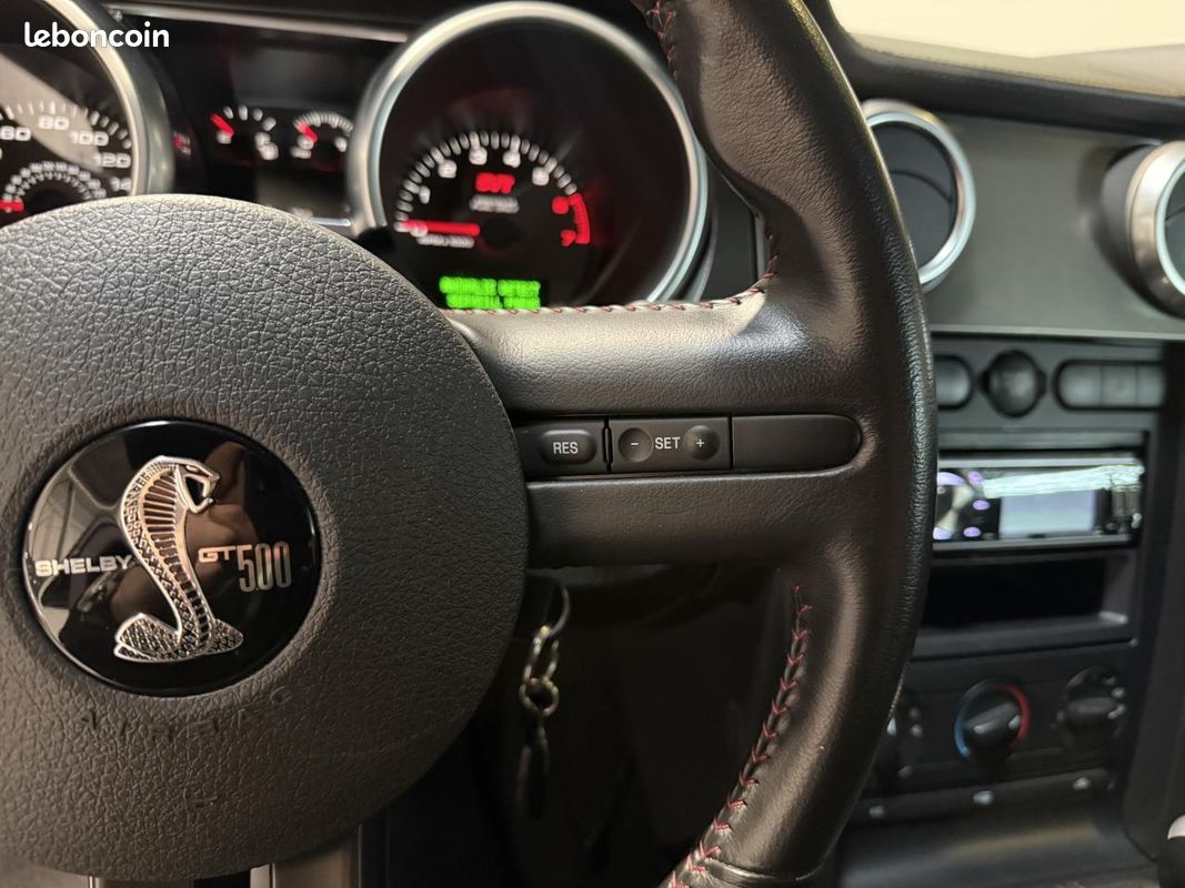 FORD MUSTANG Shelby 500 GT - V8 5.4 - Sièges électriques (image 17)