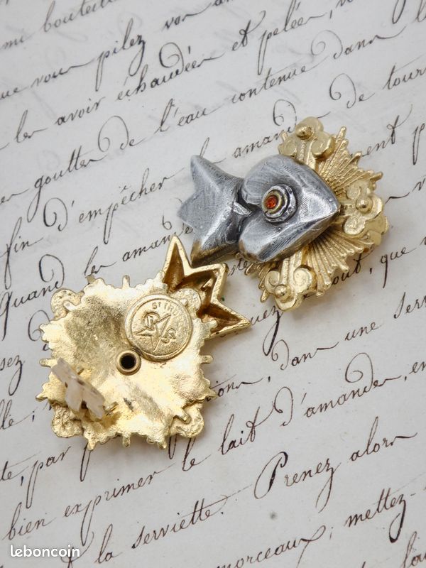 Boucles D'oreilles Clips GAS Saint Tropez - Modèle 