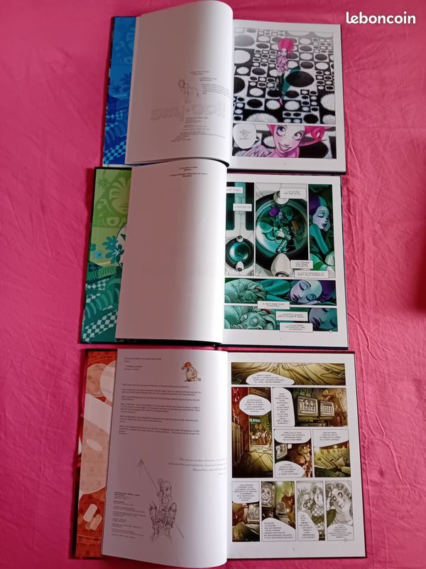 Coffret Sky-Doll (tomes 1-2-3) + livret de Claire Wendling (image 3)