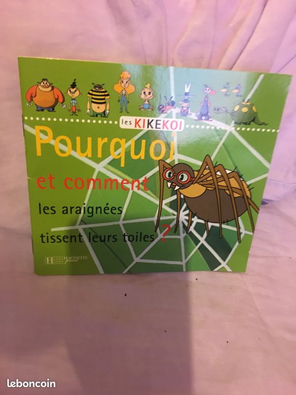 Livre comment et pourquoi les araignées tissent t elles leurs toiles (image 1)