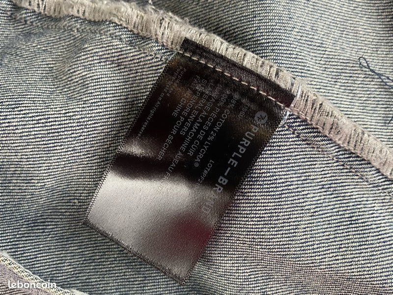 Veste en jean Purple Brand taille M (image 6)