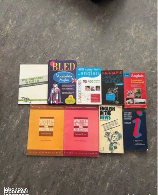 Lot de 9 livres pour apprendre l'anglais (image 1)