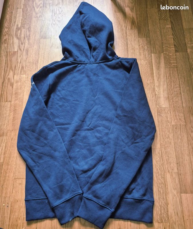 Pull imprime Columbia avec capuche | Taille XL enfant | Randonnée | Bleu marine (image 4)