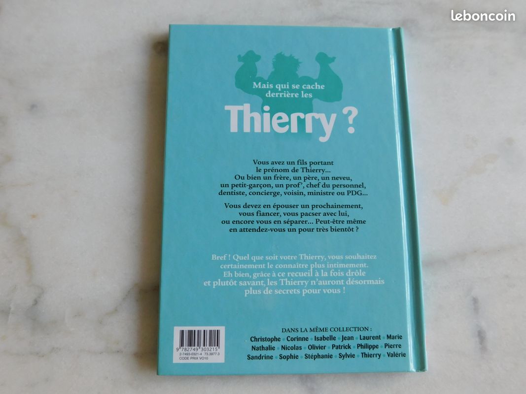 Bande dessinée Prénom THIERRY (image 2)