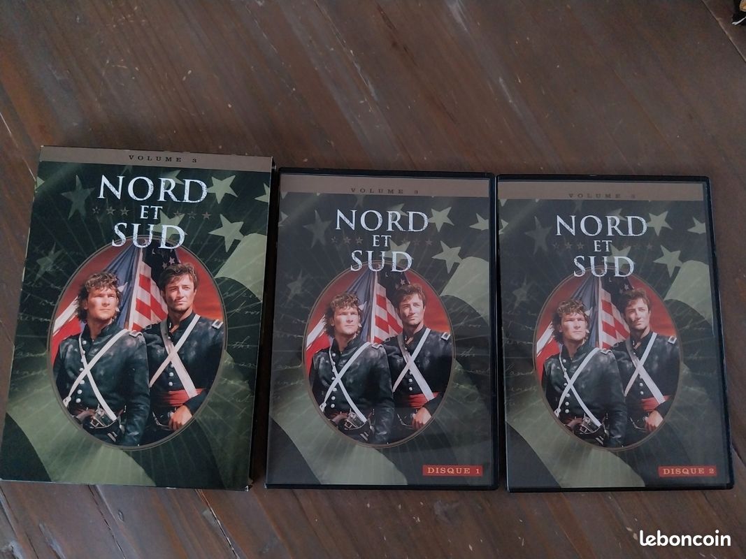 Dvd serie Nord et sud, 3 saisons, 8 dvd (image 5)