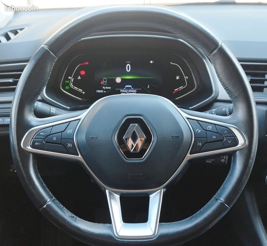 RENAULT CAPTUR 1.0 TCE GPL 100 INTENS - ENTRETIEN RENAULT - CARPLAY CAMERA COCKPIT - GARANTIE 6 A 36 MOIs (image 4)