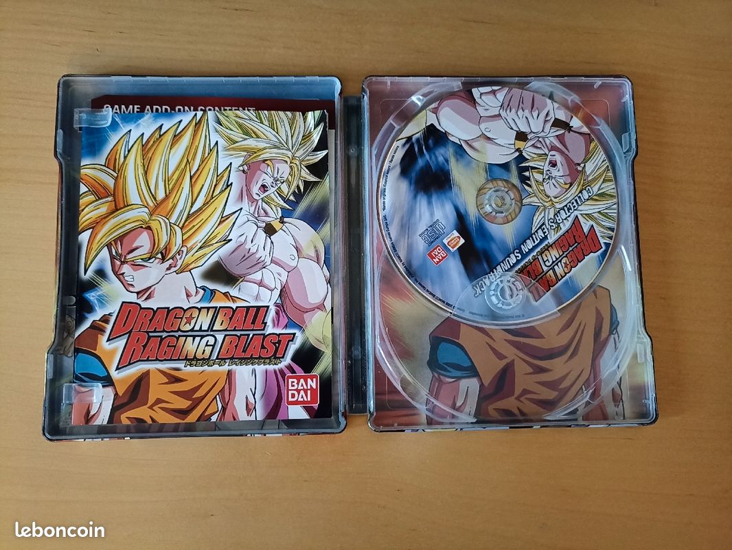 Dragon Ball Z Raging Blast Limited Edition Steelbook PS3 Jeux vidéo