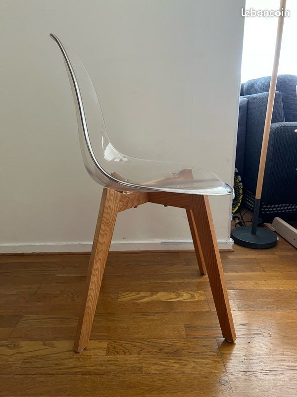 Chaise transparente Maisons du Monde (image 4)