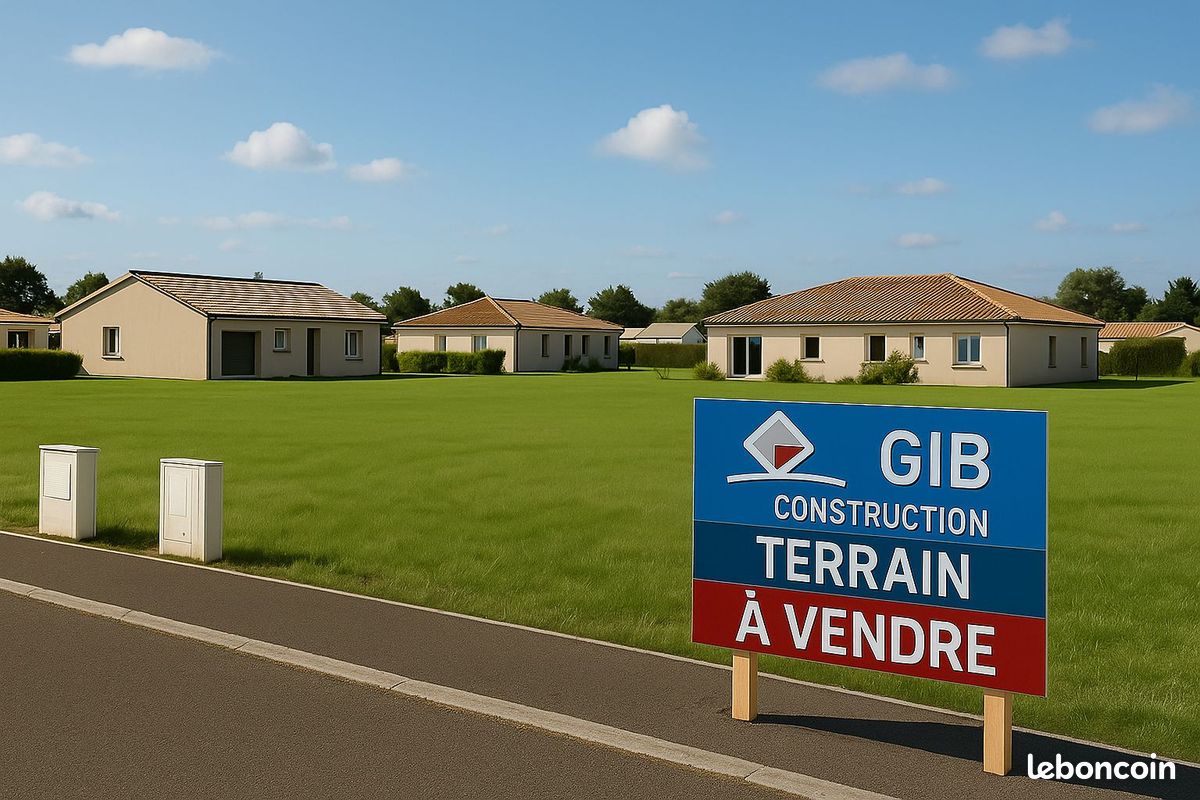 Terrain à bâtir de 250 m² à PODENSAC (33) · 100 000 €
