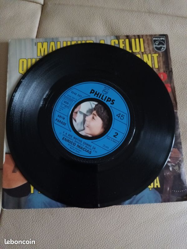 Vinyle 45t Enrico Macias (image 4)