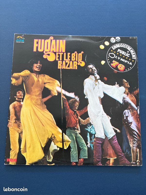 Vinyle Fugain et le big bazar (image 1)