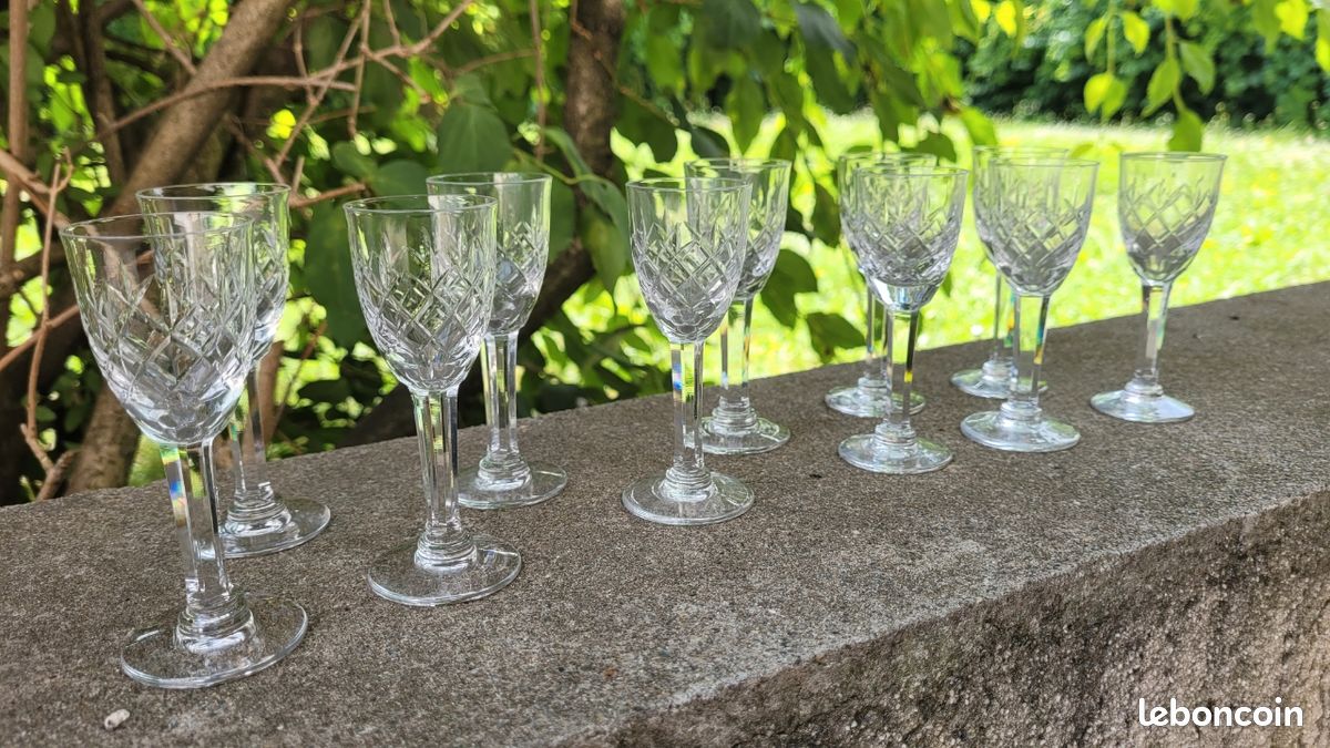 Verres à liqueur en Cristal (image 1)