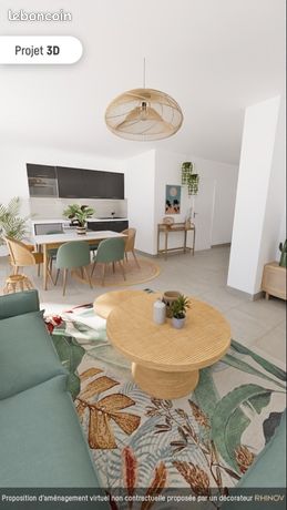 Studio 1 pièce 33 m²