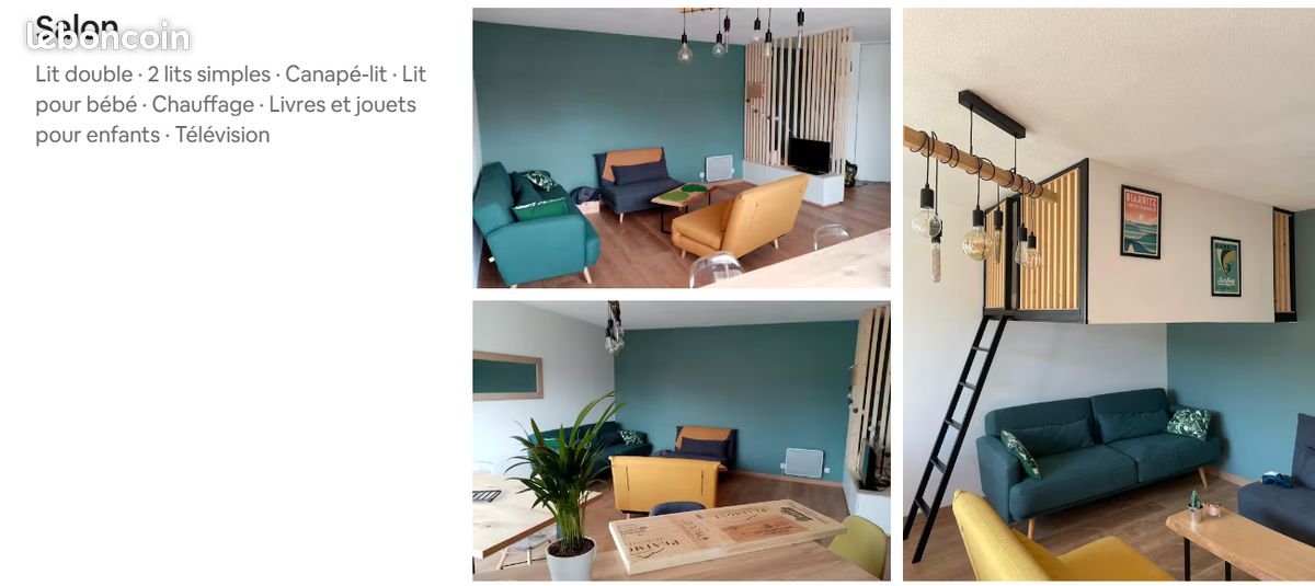 Superbe appart près de Bayonne 55M2 (année) (image 1)
